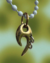 Load image into Gallery viewer, Brass Psycho Holiday Charm
