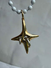 Load image into Gallery viewer, Brass Strange News Charm
