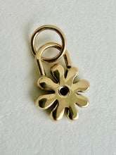 Load image into Gallery viewer, Brass Splat Blossom CHROMA Charm
