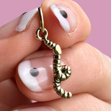 Load image into Gallery viewer, Teeny Weeny Worm Charm
