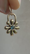 Load and play video in Gallery viewer, Brass Splat Blossom CHROMA Charm
